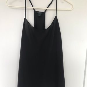 J crew black tank